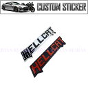  HELLCAT ヘルキャット エンブレム ステッカー SRT Dodge チャレンジャー マッスルカー アメ車 カスタム 外装