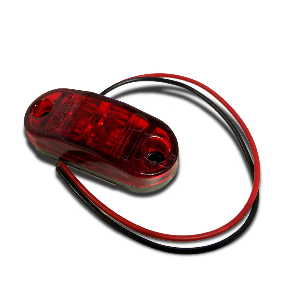 乐天商城 - 【メール便対応可能】LED マーカー スモール 2灯 マーカーランプ サイドマーカー 正面発光 トラック 車 汎用 外装