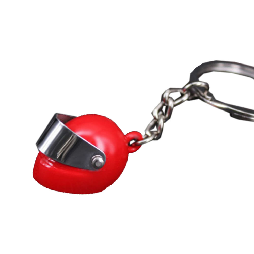 【メール便対応可能】ヘルメット キーホルダー 高級感 キーホルダー 車 バイク 家 鍵 リング キーチェーン 紛失防止 シンプル オシャレ 男性