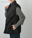 Bou Jeloud ブージュルード ウエストドロス中綿ベスト レディース