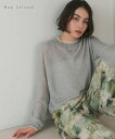 Bou Jeloud ブージュルード 【web限定】配色ニットプルオーバー トップス レディース