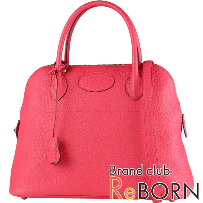 ※ SALE対象品 ※【未使用品】HERMES/エルメス　ボリード31（2WAYハンドバッグ）　トリヨンクレマンス　ローズエクストリーム×シルバー金具　Z刻印（2021年製）【安心保証付】【鑑定済】のサムネイル