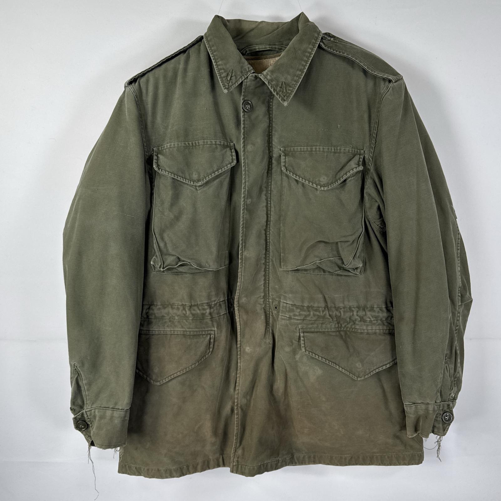 古着 60's/60年代 ヴィンテージ ミリタリージャケット M-51 M-1951 実物 フィールドジャケット パイルライナー オリーブグリーン メンズ 【中古】
