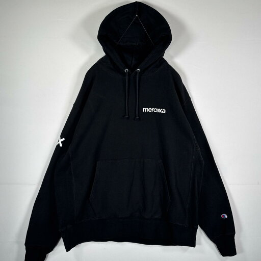 古着 チャンピオン Champion 長袖 パーカー リバースウィーブ パーカー フーディ プリント ロゴ オーバーサイズ XL ブラック 無地 メンズ 【中古】 古着 チャンピオン Champion 長袖 パーカー リバースウィーブ パーカー フーディ プリント ロゴ オーバーサイズ XL ブラック 無地 メンズ 【中古】