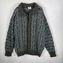 古着 カラーニット KOLOR KNITS カーディガン 3Dニット マルチカラー M グレー系 メンズ 【中古】