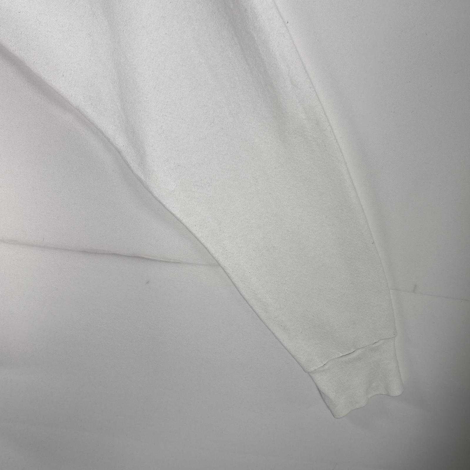 古着 90's/90年代 スクリーンスターズ SCREEN STARS USA製 スウェット 黒タグ カレッジロゴ ラグラン XL ホワイト メンズ 【中古】