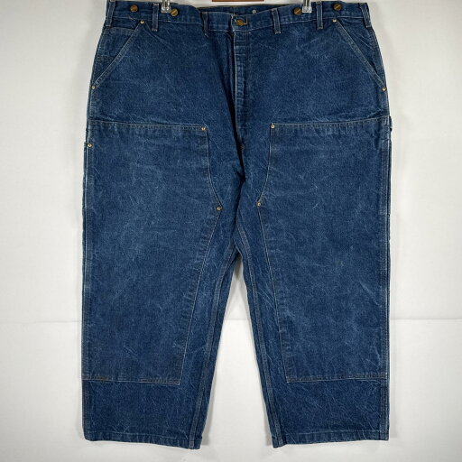 古着 カーハート Carhartt デニムパンツ ペインターパンツ 作業着 大きいサイズ ジーパン ワーク ビッグサイズ USA製 ダブルニー インディゴ w50 L30 ブルー メンズ 【中古】 古着 カーハート Carhartt デニムパンツ ペインターパンツ 作業着 大きいサイズ ジーパン ワーク ビッグサイズ USA製 ダブルニー インディゴ w50 L30 ブルー メンズ 【中古】