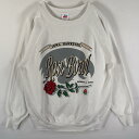 古着 90's/90年代 ウルトラスウェット ULTRA SWEATS USA製 スウェット ラグラン ローズボール 大きいサイズ フットボール XL ホワイト メンズ 【中古】(4)