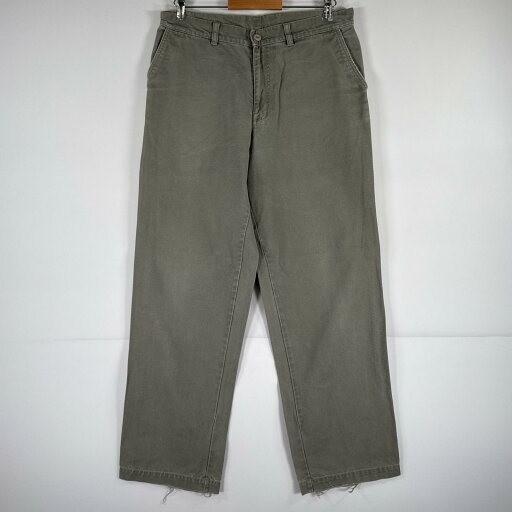 古着 パタゴニア patagonia ダック パンツ アウトドア ワークパンツ ストレート ワンポイント w33 カーキ メンズ 【中古】 古着 パタゴニア patagonia ダック パンツ アウトドア ワークパンツ ストレート ワンポイント w33 カーキ メンズ 【中古】