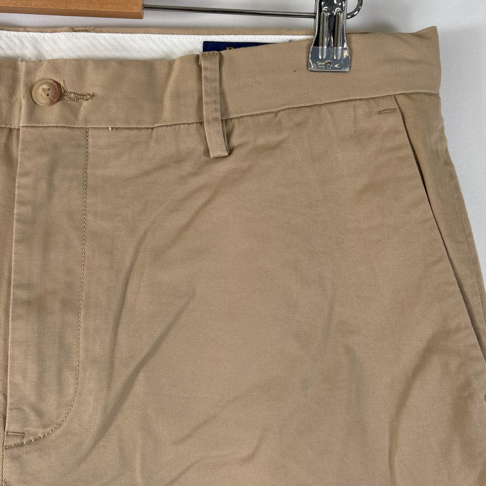 古着 ポロ・ラルフローレン POLO RALPH LAUREN ショートパンツ チノパン ポロチノ ハーフパンツ ワンポイントロゴ w35 ベージュ系 メンズ 【中古】