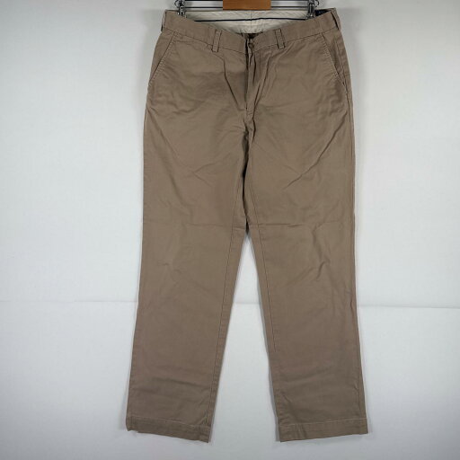 古着 ポロ・ラルフローレン POLO RALPH LAUREN チノパンツ チノパン ワンポイント スラックス ポロチノ w34 L32 ベージュ メンズ 【中古】 古着 ポロ・ラルフローレン POLO RALPH LAUREN チノパンツ チノパン ワンポイント スラックス ポロチノ w34 L32 ベージュ メンズ 【中古】