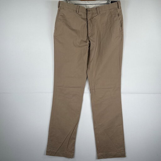 古着 ポロ・ラルフローレン POLO RALPH LAUREN チノパンツ チノパン ワンポイント スラックス 大きいサイズ ロング w38T L38 ベージュ メンズ 【中古】 古着 ポロ・ラルフローレン POLO RALPH LAUREN チノパンツ チノパン ワンポイント スラックス 大きいサイズ ロング w38T L38 ベージュ メンズ 【中古】