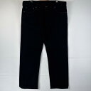 古着 リーバイス Levi's デニムパンツ 505 ジーパン ストレート 大きいサイズ ジップフライ ジーンズ ビッグサイズ w44 L32 ブラック メンズ 【中古】(4)