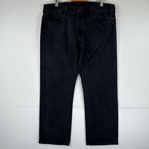 古着 リーバイス Levi's デニムパンツ 501 ジーパン ストレート 大きいサイズ ボタンフライ ジーンズ ビッグサイズ w40 L32 ブラック メンズ 【中古】 古着 リーバイス Levi's デニムパンツ 501 ジーパン ストレート 大きいサイズ ボタンフライ ジーンズ ビッグサイズ w40 L32 ブラック メンズ 【中古】