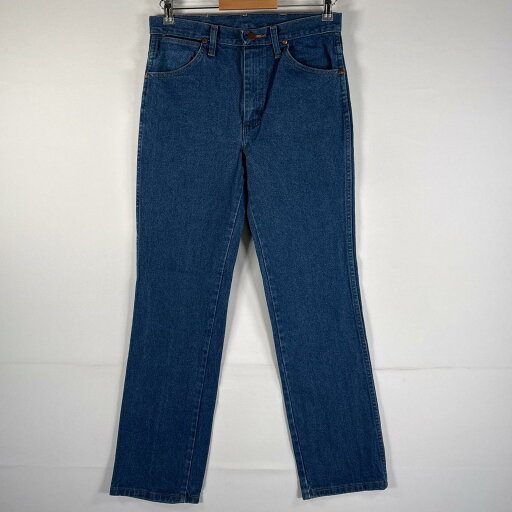 古着 90's/90年代 ラングラー Wrangler デニムパンツ ブルーデニム ジーンズ ジーパン ストレート 先染め w30 L32 インディゴブルー メンズ 【中古】 古着 90's/90年代 ラングラー Wrangler デニムパンツ ブルーデニム ジーンズ ジーパン ストレート 先染め w30 L32 インディゴブルー メンズ 【中古】
