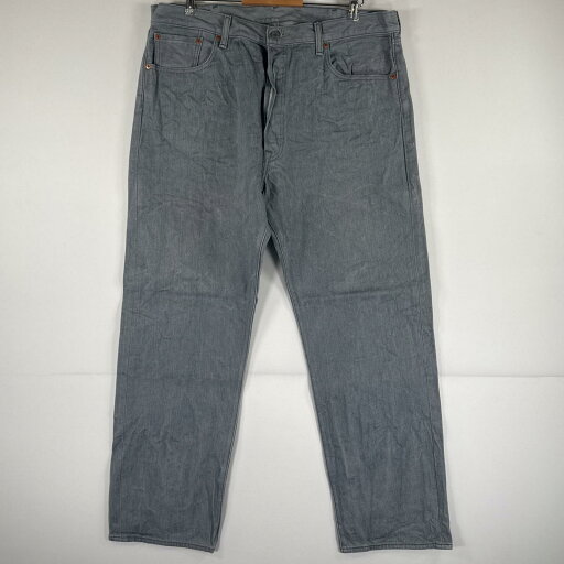 古着 リーバイス Levi's デニムパンツ 501 ジーパン ストレート 大きいサイズ ボタンフライ カラーパンツ ビッグ w40 L32 グレー メンズ 【中古】 古着 リーバイス Levi's デニムパンツ 501 ジーパン ストレート 大きいサイズ ボタンフライ カラーパンツ ビッグ w40 L32 グレー メンズ 【中古】