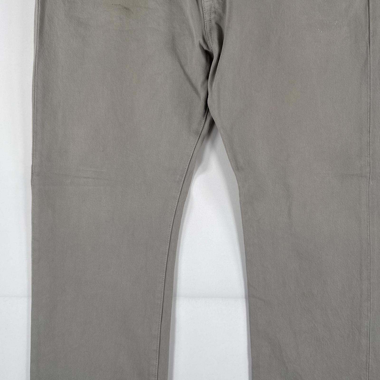 古着 リーバイス Levi's デニムパンツ 501 ジーパン ストレート 大きいサイズ ボタンフライ カラーパンツ ビッグ w38 L29 グレー メンズ 【中古】