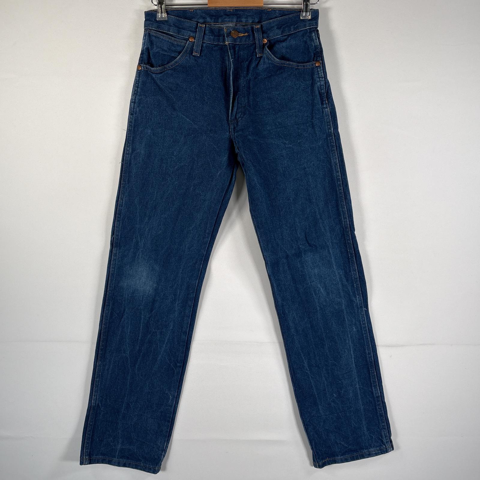 古着 90's/90年代 ラングラー Wrangler デニムパンツ ブルーデニム ジーンズ ジーパン テーパード w29 L32 インディゴブルー メンズ 【中古】