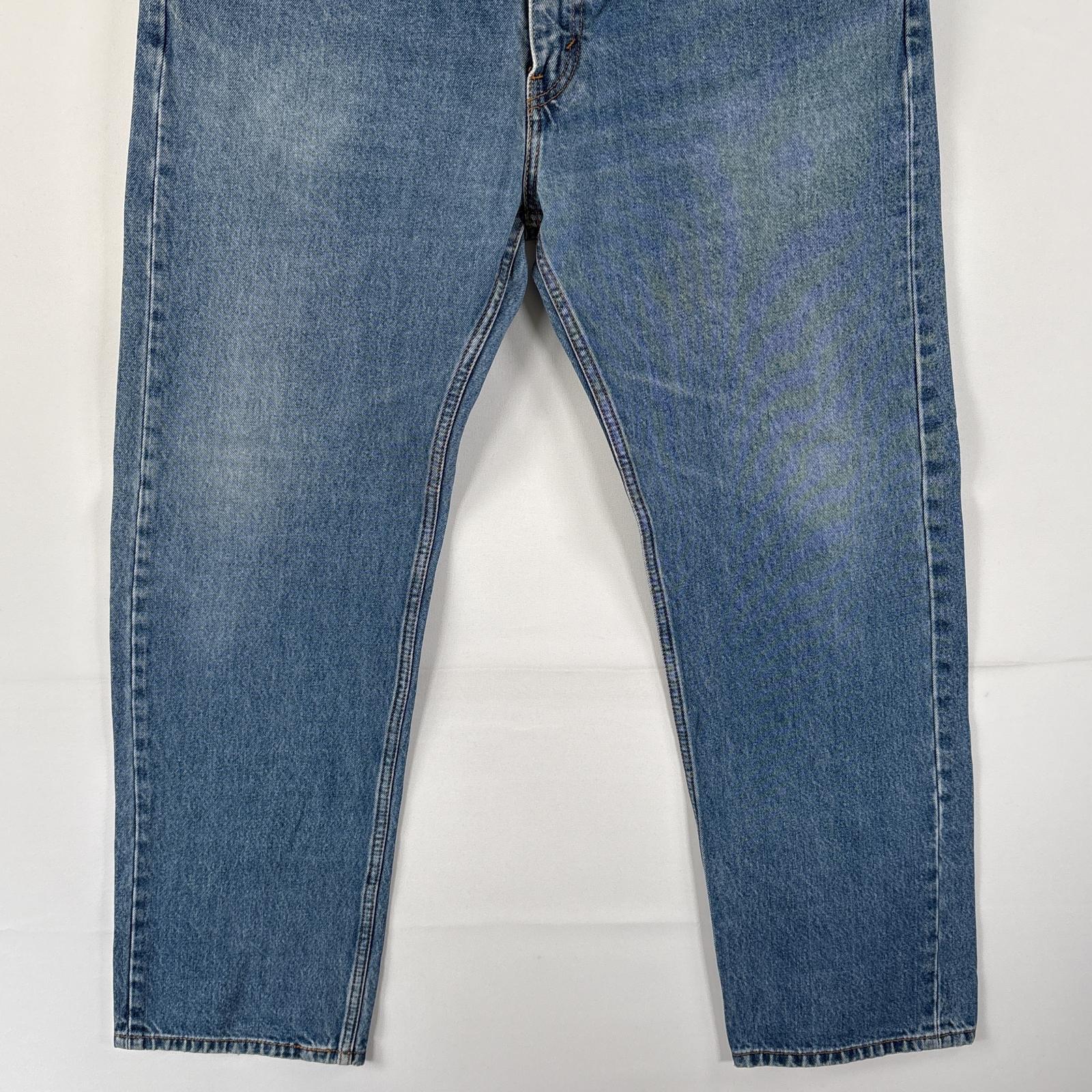 古着 リーバイス Levi's デニムパンツ 505 ブルーデニム ジーンズ ジーパン ストレート 大きいサイズ w40 L32 ブルー系 メンズ 【中古】