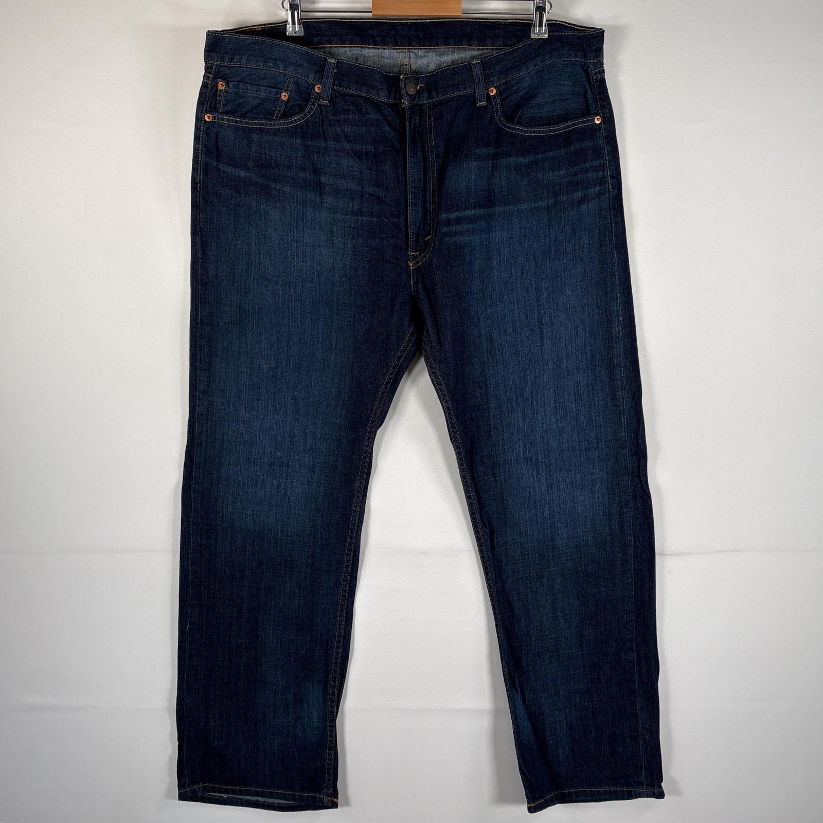 古着 リーバイス Levi's デニムパンツ 505 ブルーデニム ジーンズ ジーパン ストレート 大きいサイズ w42 L30 インディゴブルー メンズ 【中古】