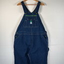 古着 80's〜90's/80年代〜90年代 ヴィンテージ リバティ LIBERTY USA製 オーバーオール デニム ワーク ワンポイントロゴ 大きいサイズ ...