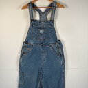 古着 00’s/00年代 リーバイス Levi's オーバーオール デニム ワーク ワンポイントロゴ コインポケット M ブルー系 レディース 【中古】