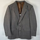 古着 80's/80年代 ヴィンテージ クリスチャンディオール Christian Dior USA製 スーツ セットアップ グレンチェック グレー メンズ 【中古】(4)