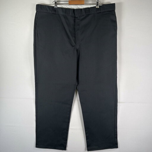 古着 美品 ディッキーズ Dickies ワークパンツ デッドストック タグ付き ワンポイントロゴ 大きいサイズ w48 L37 ダークグレー メンズ 【中古】 古着 美品 ディッキーズ Dickies ワークパンツ デッドストック タグ付き ワンポイントロゴ 大きいサイズ w48 L37 ダークグレー メンズ 【中古】