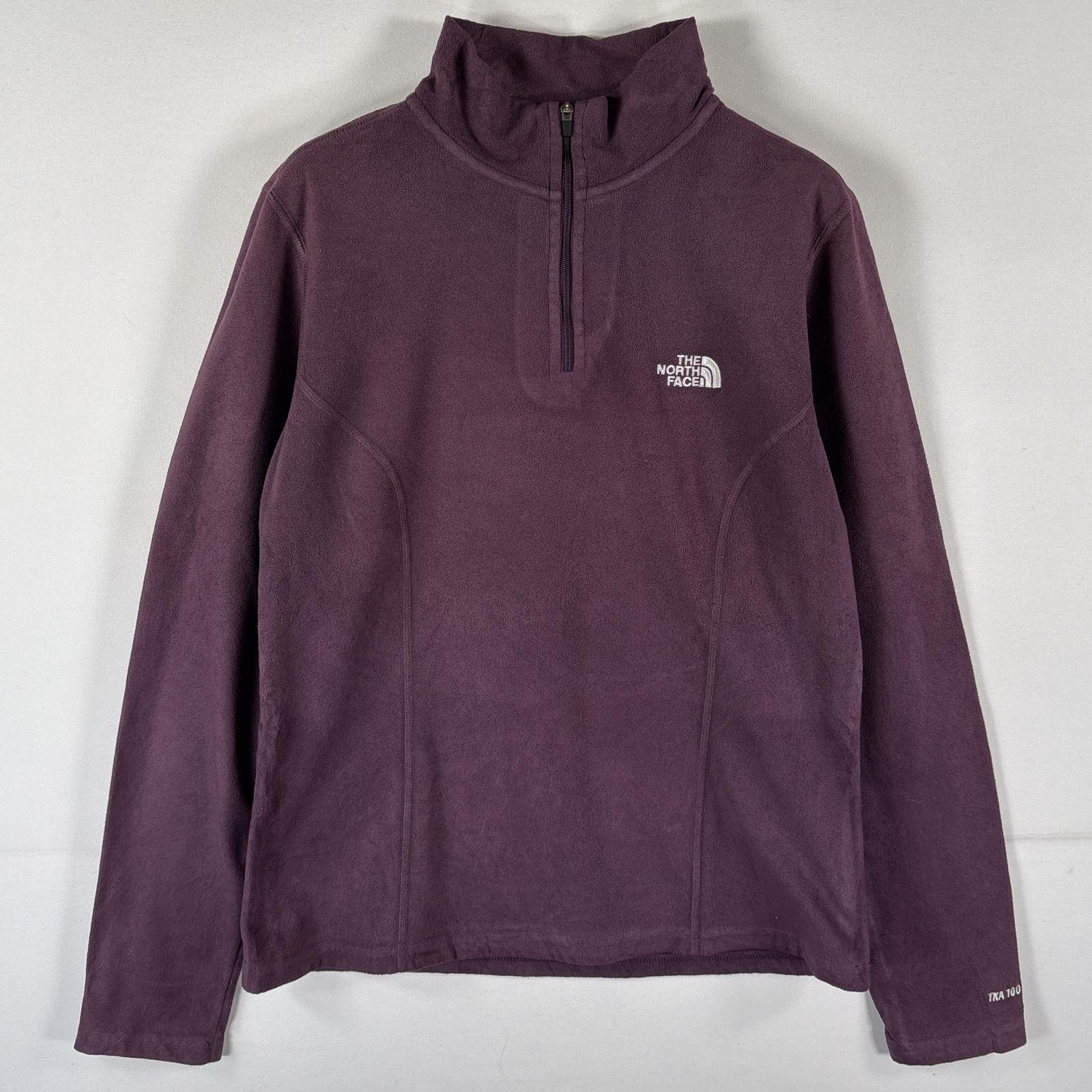 古着 ザ・ノースフェイス THE NORTH FACE フリーストレーナー ハーフジップ ワンポイントロゴ インナー..