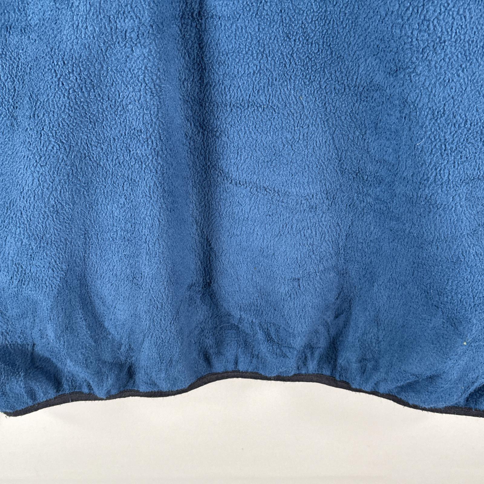 古着 チャンピオン Champion フリーストレーナー ハーフジップ プルオーバー ワンポイントロゴ刺繍 L ブルー メンズ 【中古】