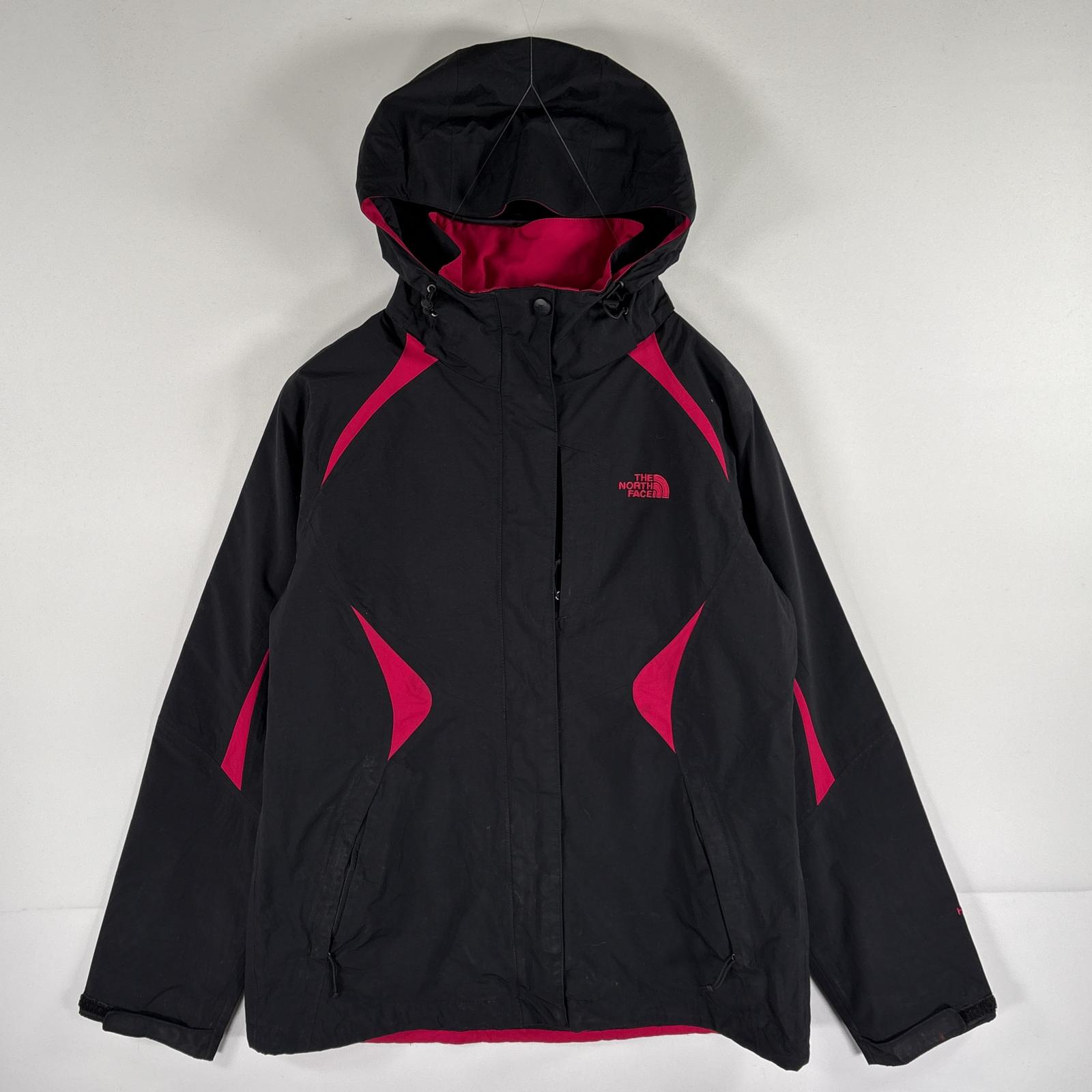 古着 ザ・ノースフェイス THE NORTH FACE ナイロンジャケット マウンテンパーカー フルジップ ハイベント M ブラック レディース 【中古】