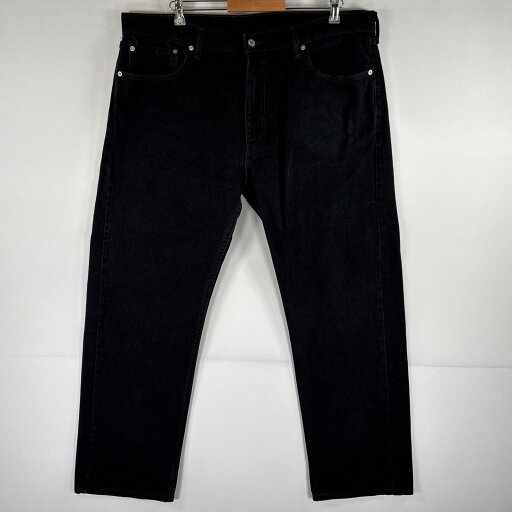 古着 リーバイス Levi's デニムパンツ 505 ストレート ジーパン カラーデニム ジップフライ 大きいサイズ w40 L30 ブラック メンズ 【中古】 古着 リーバイス Levi's デニムパンツ 505 ストレート ジーパン カラーデニム ジップフライ 大きいサイズ w40 L30 ブラック メンズ 【中古】
