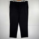 古着 ディッキーズ Dickies ワークパンツ 874 チノパン ストレート 大きいサイズ ワンポイント w42 L32 ブラック メンズ 【中古】