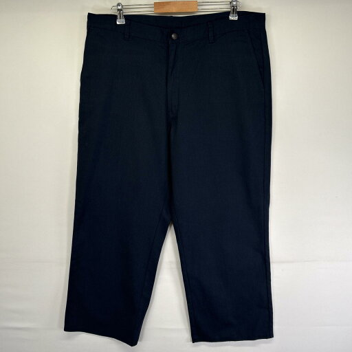 古着 ディッキーズ Dickies ワークパンツ チノパン ジッパーフライ 作業着 センタープレス w38 L32 ネイビー メンズ 【中古】 古着 ディッキーズ Dickies ワークパンツ チノパン ジッパーフライ 作業着 センタープレス w38 L32 ネイビー メンズ 【中古】