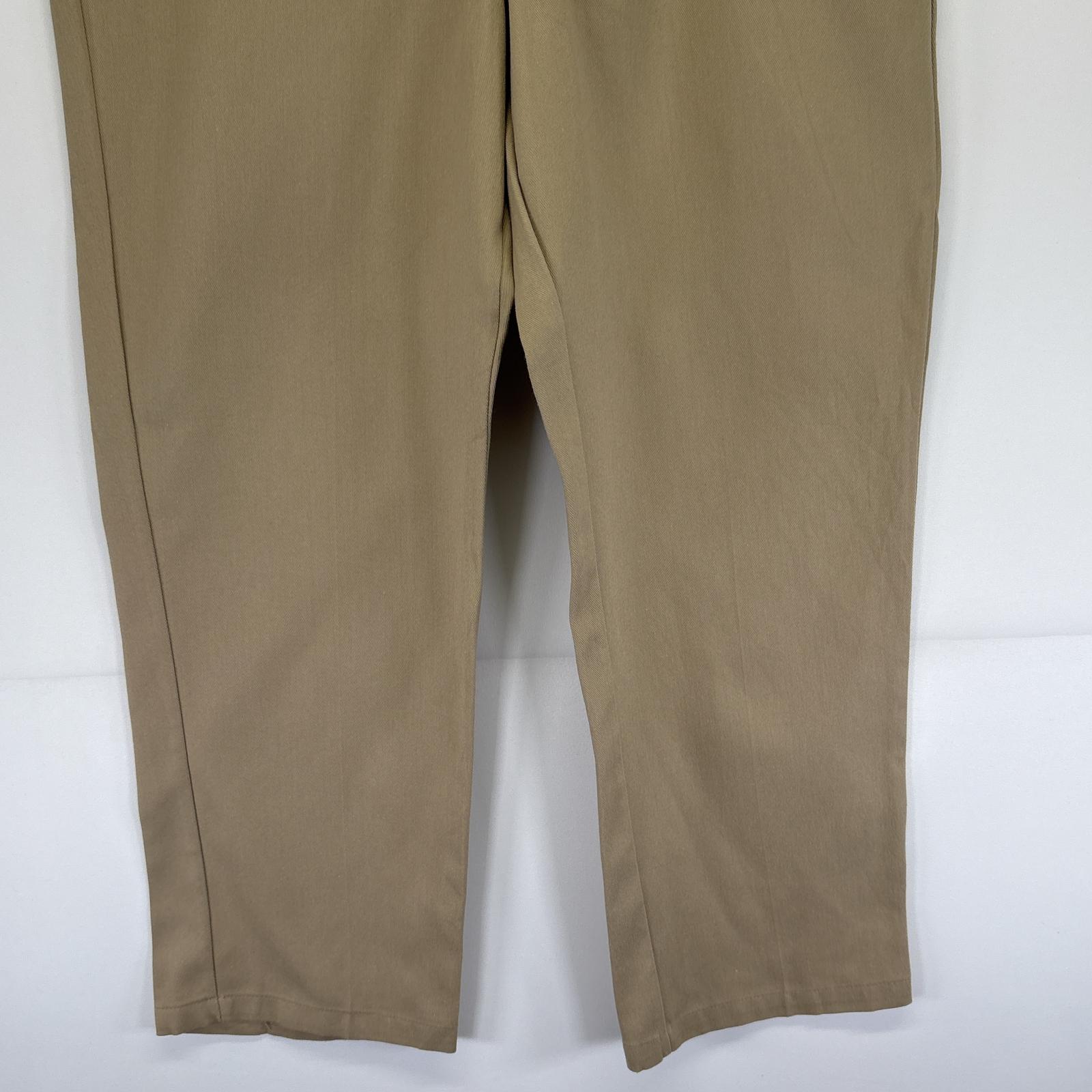古着 ディッキーズ Dickies ワークパンツ 874 チノパン テーパード 大きいサイズ 長ズボン ロングパンツ w40 L30 ベージュ系 メンズ 【中古】