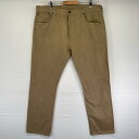 古着 リーバイス Levi's デニムパンツ 501 ボタンフライ ストレート 長ズボン ジーンズ ジーパン w40 L34 ベージュ メンズ 【中古】(4)