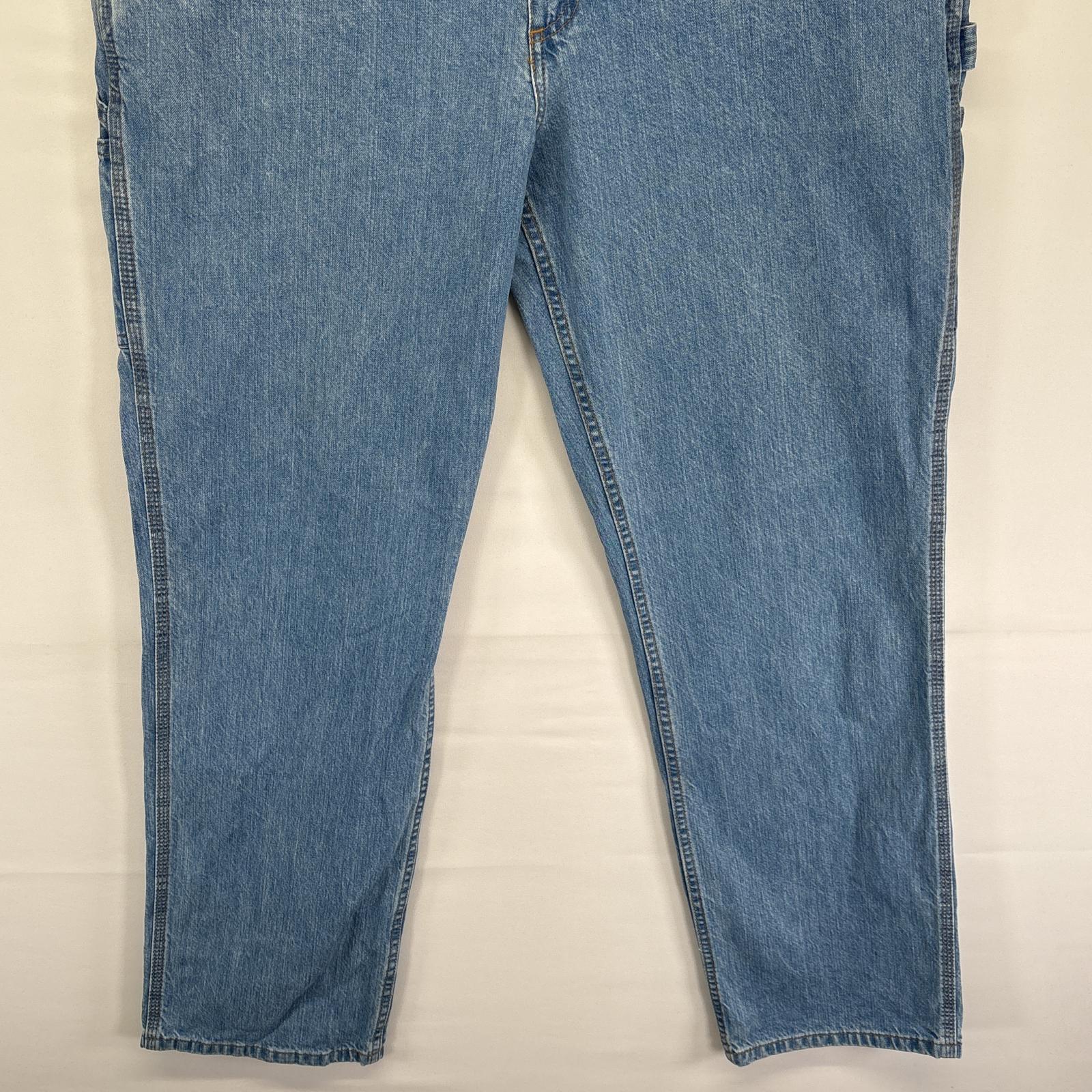 古着 カーハート Carhartt デニムパンツ ペインター スパナポケット ハンマーフック ジッパーフライ ジーンズ w38 L34 ブルー メンズ 【中古】