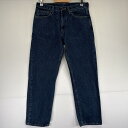 古着 ラングラー Wrangler デニムパンツ ストレート ジーンズ ジーパン 5ポケット ワンポイントロゴ w32 L30 ブルー メンズ 【中古】(4)