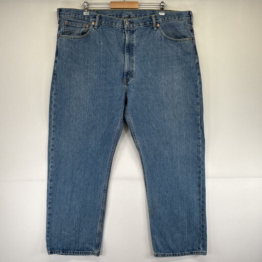 古着 リーバイス Levi's デニムパンツ 505 ストレート 大きいサイズ ジップフライ 5ポケット ジーンズ ジーパン w46 L30 ブルー メンズ 【中古】 古着 リーバイス Levi's デニムパンツ 505 ストレート 大きいサイズ ジップフライ 5ポケット ジーンズ ジーパン w46 L30 ブルー メンズ 【中古】