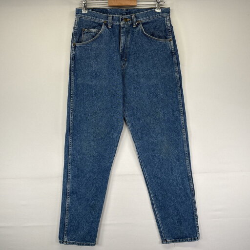 古着 ラングラー Wrangler USA製 デニムパンツ テーパード ジーンズ ジーパン 5ポケット 長ズボン w33 L32 ブルー メンズ 【中古】 古着 ラングラー Wrangler USA製 デニムパンツ テーパード ジーンズ ジーパン 5ポケット 長ズボン w33 L32 ブルー メンズ 【中古】