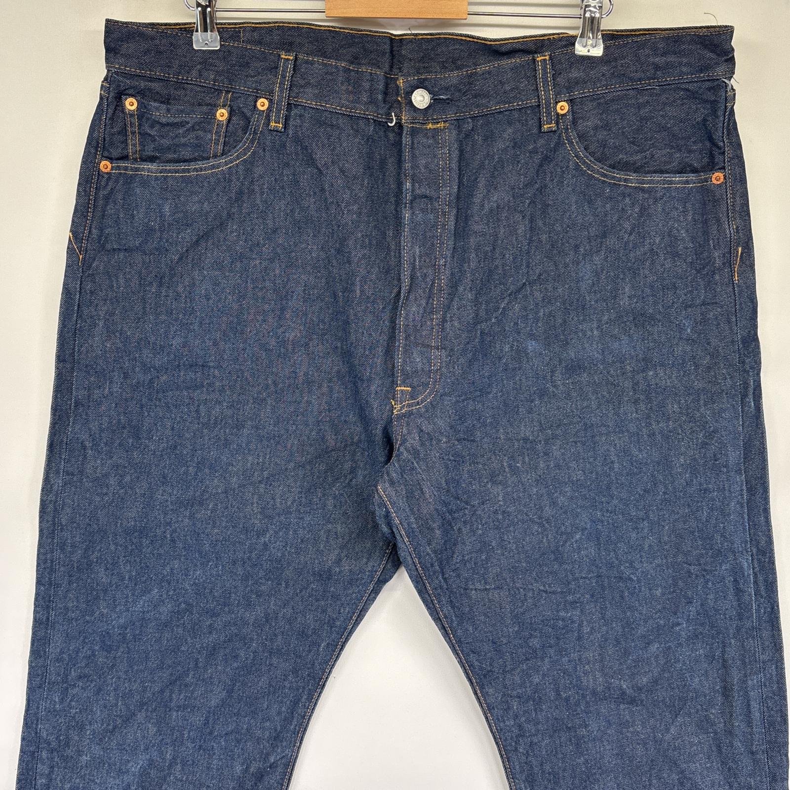 古着 リーバイス Levi's デニムパンツ 501 ストレート ジーパン ジーンズ 色落ち 長ズボン 5ポケット w40 L32 ブルー メンズ 【中古】