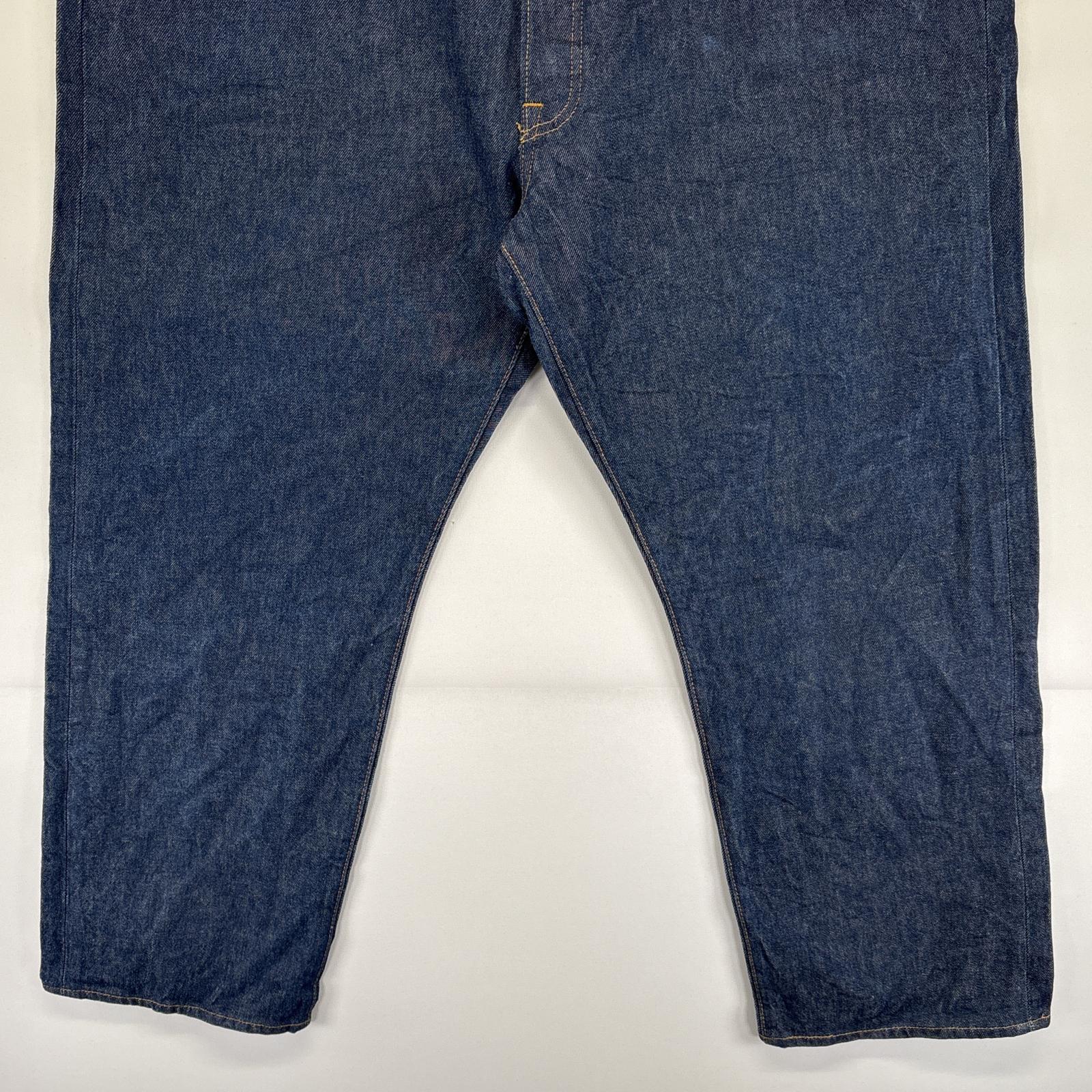 古着 リーバイス Levi's デニムパンツ 501 ストレート ジーパン ジーンズ 色落ち 長ズボン 5ポケット w40 L32 ブルー メンズ 【中古】