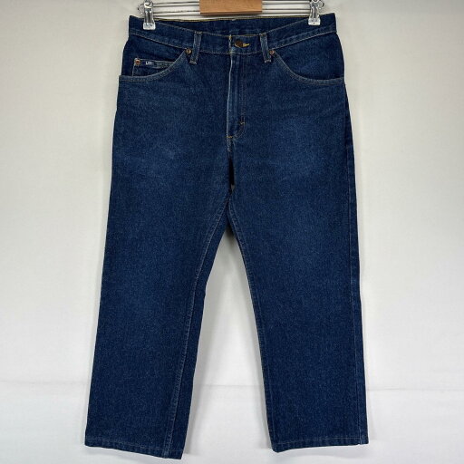 古着 リー Lee デニムパンツ ジーンズ ジーパン 5ポケット 長ズボン ジップフライ w32 L30 ブルー メンズ 【中古】 古着 リー Lee デニムパンツ ジーンズ ジーパン 5ポケット 長ズボン ジップフライ w32 L30 ブルー メンズ 【中古】