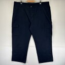 古着 ディッキーズ Dickies ワークパンツ ワンポイントロゴ 作業着 ジッパーフライ 長ズボン w44 L30 ネイビー メンズ 【中古】(4)