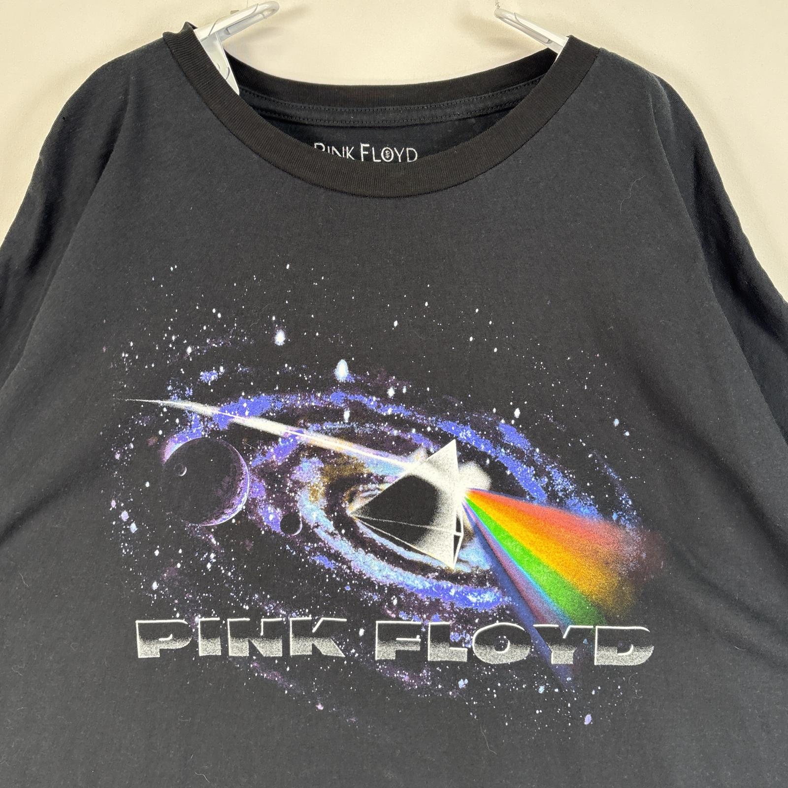 古着 ピンク・フロイド 半袖Tシャツ バンド プリント 大きいサイズ 4XL ブラック メンズ 【中古】