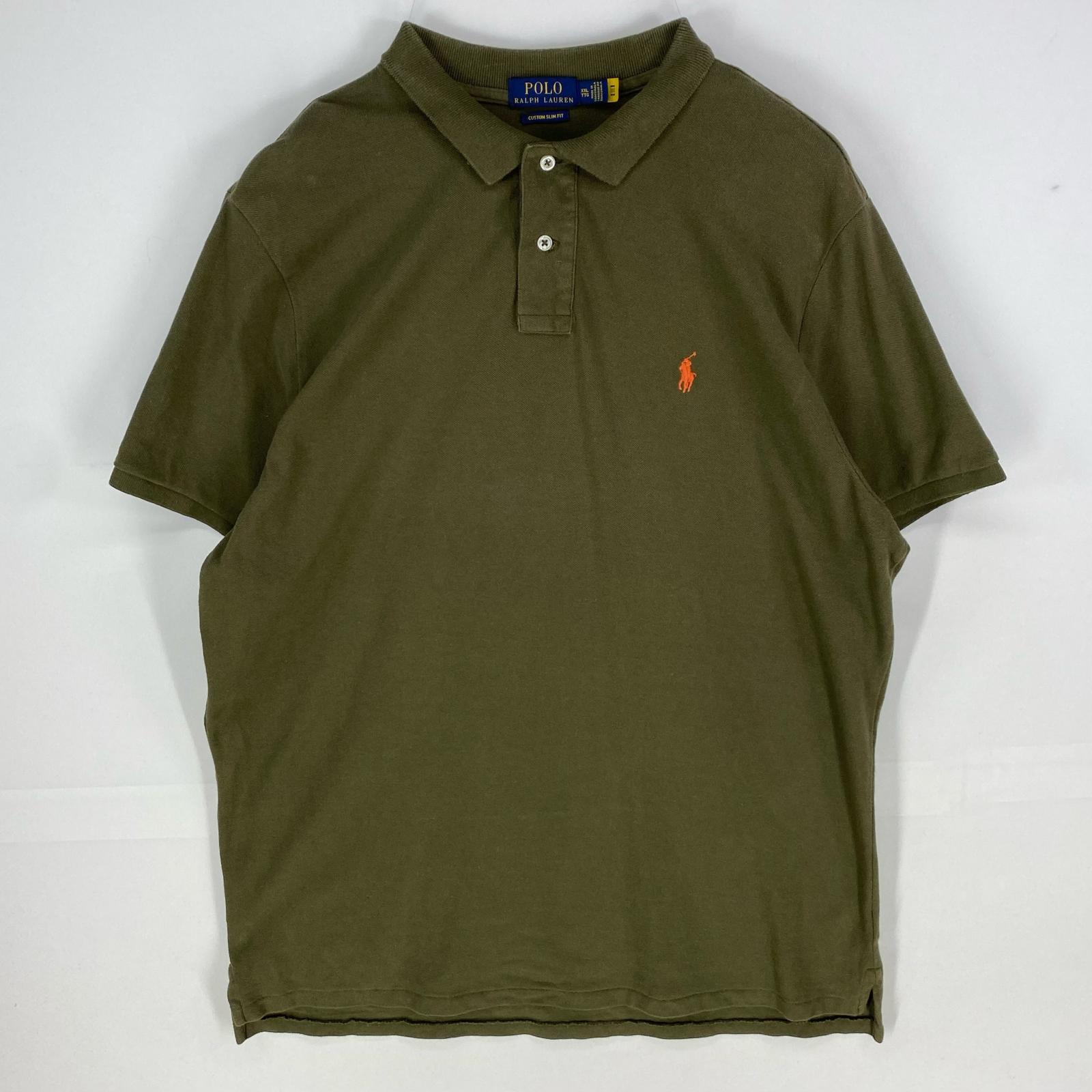 楽天市場】ラルフローレン（カラーカーキグリーン）（Tシャツ