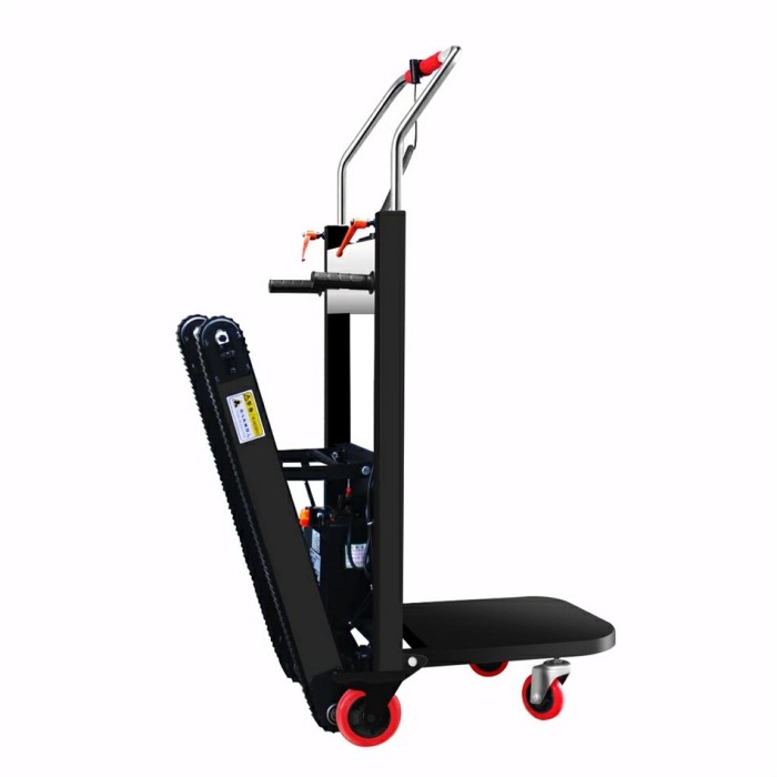 乐天商城 - 【SS期間50％OFF】電動折りたたみ台車 電動階段昇降台車 階段昇降機 ゴムクローラ付きの折りたたみ式階段昇降トロリーは 最大耐荷重が400KGで、重い家具を簡単に移動できます 400KG