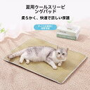 犬の夏は猫で涼しいマットを使います。夏はペットのアイスマットを使います。