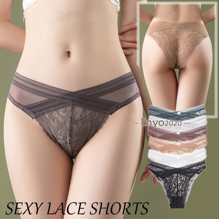 平置きサイズMサイズ：約30cm×20cmLサイズ：約32cm×21cmXLサイズ：約34cm×22cm身生地：ナイロン、ポリウレタンクロッチ：綿なめらかなレースを使ったデイリーユースにぴったりな総レースショーツ。花柄レースでシルエットの美しさが際立ちます！華やかさとを持った大人可愛いアイテムです。伸縮性が高く、スムースで柔らかな肌ざわりが気持ち良い素材感です。ストレスフリーで着れちゃう、爽やかな1枚に仕上げました。クロッチは肌に優しい綿素材。
