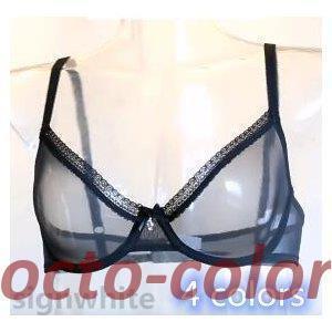 ブラ＆ショーツセット 美胸 ランジェリー ブラジャー 透ける美しい下着 シースルーショーツ レース 女..